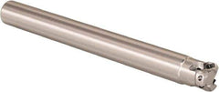 Seco - 18mm Cutting Diam, 16mm Shank Diam, 0.32mm Max Depth of Cut, Straight Shank Indexable Copy End Mill - 3 Inserts, LPHT Insert, R217.21 Toolholder - Eagle Tool & Supply