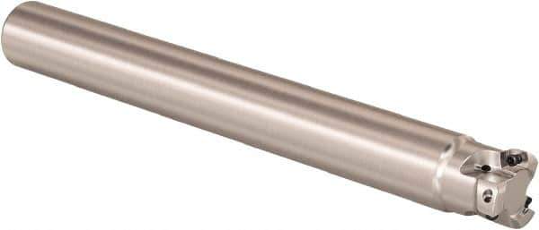 Seco - 20mm Cutting Diam, 18mm Shank Diam, 0.32mm Max Depth of Cut, Straight Shank Indexable Copy End Mill - 3 Inserts, LPHT Insert, R217.21 Toolholder - Eagle Tool & Supply