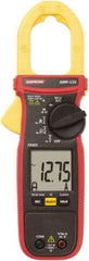 Amprobe - AMP-220, CAT III, Digital True RMS Clamp Meter with 1.378" Clamp On Jaws - 600 VAC/VDC, 600 AC/DC Amps, Measures Voltage, Capacitance, Current, microAmps, Resistance, Temperature - Eagle Tool & Supply