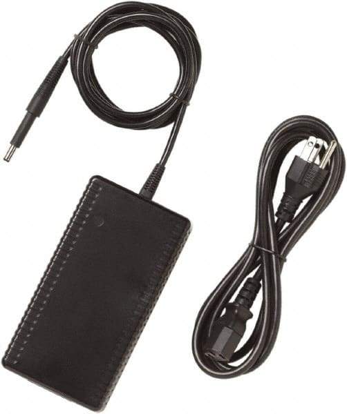 Fluke - Black Electrical Test Equipment Charger - Use with Fluke 500 Series Battersy Analyzers - Eagle Tool & Supply