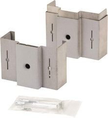 Door Innovation - 5-3/4" Wide x 4" High, Galvanized, Door Reinforcer - 1-3/4" Thick Door, Use with Universal Steel Door Jamb - Eagle Tool & Supply