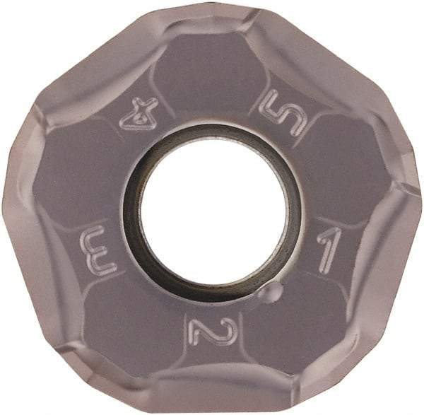 Kyocera - PNEU1205 GL Grade PR1225 Carbide Milling Insert - Megacoat Finish, 0.219" Thick - Eagle Tool & Supply