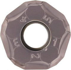 Kyocera - PNEU1205 GL Grade PR1225 Carbide Milling Insert - Megacoat Finish, 0.219" Thick - Eagle Tool & Supply