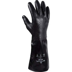 SHOWA - Chemical Resistant Gloves Material: Neoprene Size: Small - Eagle Tool & Supply