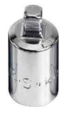 SK - 3/8" Drive, 5/16" Socket, Male Pipe Plug Socket - 4 Points, 1-1/8" OAL - Eagle Tool & Supply