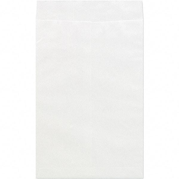 Universal One - 3" Long x 10.13" Wide Self Seal Tyvek Flat Catalog Envelopes - White - Eagle Tool & Supply