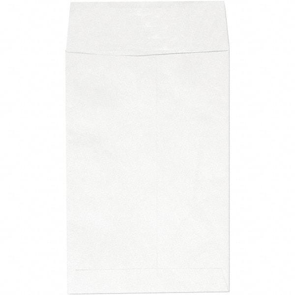 Universal One - 3" Long x 6.63" Wide Self Seal Tyvek Flat Catalog Envelopes - White - Eagle Tool & Supply