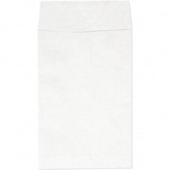 Universal One - 3" Long x 6.63" Wide Self Seal Tyvek Flat Catalog Envelopes - White - Eagle Tool & Supply