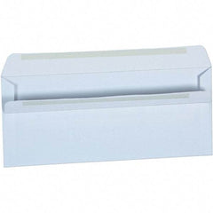 Universal One - 4.13" Long x 9.63" Wide Self Seal Business Envelope - White - Eagle Tool & Supply