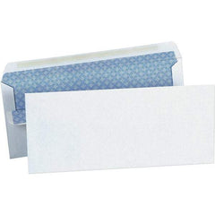 Universal One - 4.13" Long x 9.63" Wide Self Seal Business Envelope - White - Eagle Tool & Supply