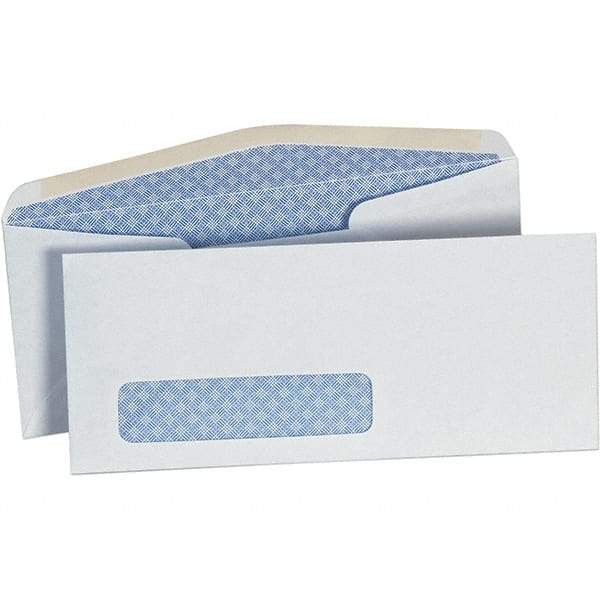 UNIVERSAL - 12-1/4" Long x 10" Wide Gummed Flap Security Envelope - White - Eagle Tool & Supply