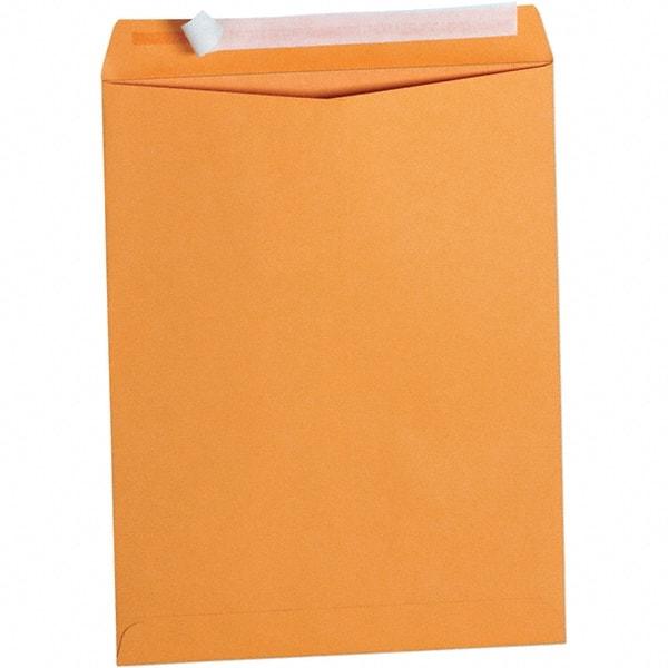 Universal One - 4" Long x 10.13" Wide Peel-Off Self-Seal Kraft Catalog Envelope - Kraft - Eagle Tool & Supply