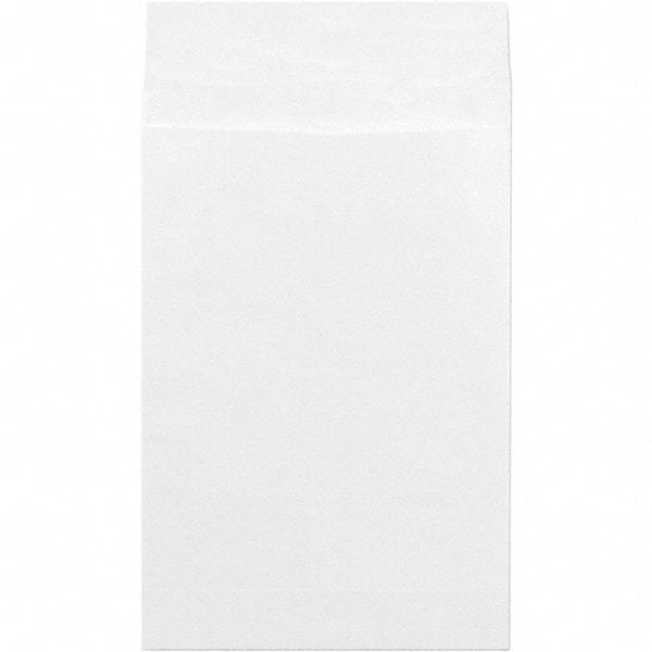 Universal One - 17-3/8" Long x 12.13" Wide Self Seal Tyvek Expansion Envelope - White - Eagle Tool & Supply