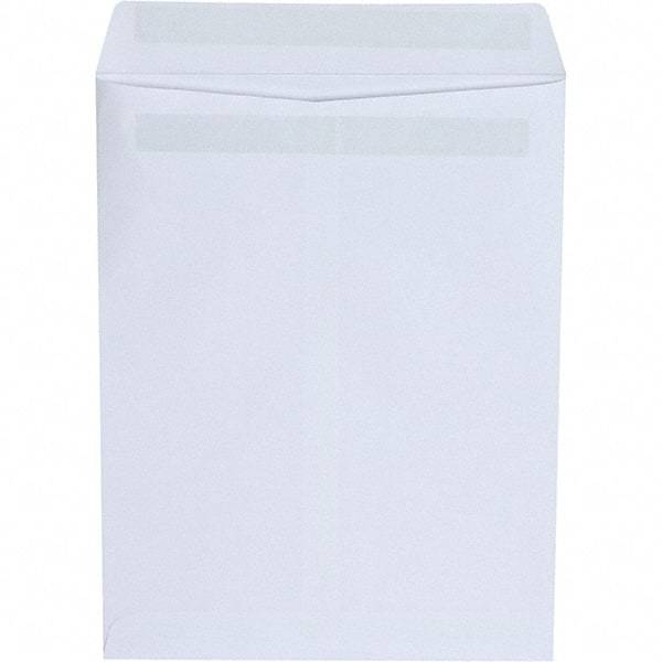 Universal One - 16.37" Long x 9-1/2" Wide Self Seal White Catalog Envelope - White - Eagle Tool & Supply