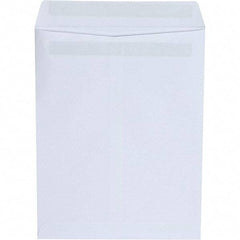 Universal One - 16.37" Long x 9-1/2" Wide Self Seal White Catalog Envelope - White - Eagle Tool & Supply