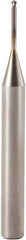 Seco - 1.5mm Diam, 1.13mm LOC, 2 Flute Solid Carbide Ball End Mill - MEGA-T Finish, Single End, 6mm Shank Diam, Spiral Flute - Eagle Tool & Supply
