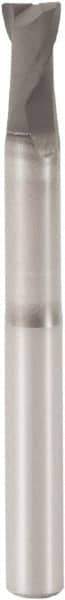 Seco - 4mm, 2 Flute, Single End, Solid Carbide, 0.5mm Corner Radius End Mill - 60mm OAL, 30° Helix, Right Hand Flute, 5mm LOC, Right Hand Cut, 30mm Extended Reach - Eagle Tool & Supply