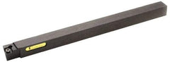 Kennametal - SCAC, Right Hand Cut, 16mm Shank Height x 16mm Shank Width, Neutral Rake Indexable Turning Toolholder - 125mm OAL, CC..09T3.. Insert Compatibility, Series Screw-On - Eagle Tool & Supply