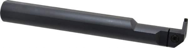 Kennametal - A-A4E, Internal, Right Hand, 0.63" Max Depth of Cut, 5mm Min Groove Width, Indexable Grooving Tool Holder - A4..05.. Insert Compatibility, 1-1/4" Shank Width, 254mm OAL, Through Coolant - Eagle Tool & Supply