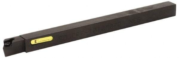 Kennametal - SDJC, Right Hand Cut, 3° Lead Angle, 16mm Shank Height x 16mm Shank Width, Neutral Rake Indexable Turning Toolholder - 125mm OAL, DC..11T3.. Insert Compatibility, Series Screw-On - Eagle Tool & Supply
