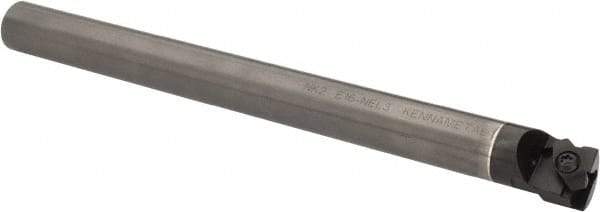 Kennametal - 1-3/8" Min Bore Diam, 12" OAL, 1" Shank Diam, E-NE Indexable Boring Bar - N. Insert, Clamp Holding Method - Eagle Tool & Supply