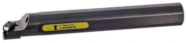 Kennametal - 34mm Min Bore Diam, 200mm OAL, 25mm Shank Diam, A-NNT Indexable Boring Bar - N. Insert, Clamp Holding Method - Eagle Tool & Supply