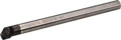 Kennametal - 1-1/8" Min Bore Diam, 10" OAL, 3/4" Shank Diam, E-NE Indexable Boring Bar - N. Insert, Clamp Holding Method - Eagle Tool & Supply