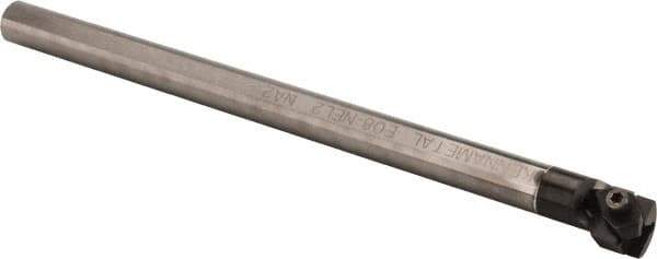 Kennametal - 0.73" Min Bore Diam, 8" OAL, 1/2" Shank Diam, E-NE Indexable Boring Bar - N. Insert, Clamp Holding Method - Eagle Tool & Supply