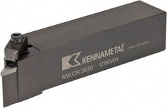 Kennametal - VP.., -5° Lead Angle NVLC External Right Hand Indexable Profiling Toolholder - 1-1/4" Shank Height x 1-1/4" Shank Width, 6" Long, Steel - Eagle Tool & Supply