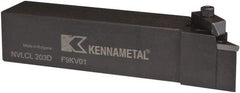 Kennametal - VP.., -5° Lead Angle NVLC External Left Hand Indexable Profiling Toolholder - 1-1/4" Shank Height x 1-1/4" Shank Width, 6" Long, Steel - Eagle Tool & Supply