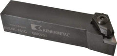 Kennametal - NP.., -5° Lead Angle NKLN External Left Hand Indexable Profiling Toolholder - 1" Shank Height x 1" Shank Width, 5" Long, Steel - Eagle Tool & Supply