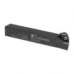 Kennametal - NP.., -5° Lead Angle NKLC External Left Hand Indexable Profiling Toolholder - 5/8" Shank Height x 5/8" Shank Width, 4-1/2" Long, Steel - Eagle Tool & Supply