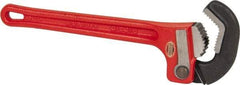 Ridgid - 10" Cast Iron & Steel RapidGrip Pipe Wrench - 1-1/2" Pipe Capacity - Eagle Tool & Supply