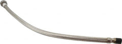 Made in USA - 30" OAL, 1/2" ID, 1,040 Max psi, Flexible Metal Hose Assembly - Eagle Tool & Supply