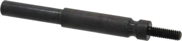 Made in USA - 8-32 Cross/Square Pad Mandrel - 3" Long x 1/4" Diam - Eagle Tool & Supply