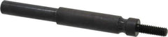 Made in USA - 8-32 Cross/Square Pad Mandrel - 3" Long x 1/4" Diam - Eagle Tool & Supply