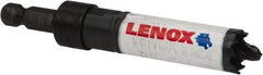 Lenox - 11/16" Diam, 1-1/2" Cutting Depth, Hole Saw - Bi-Metal Saw, Toothed Edge - Eagle Tool & Supply