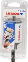 Lenox - 1-9/16" Diam, 1-1/2" Cutting Depth, Hole Saw - Bi-Metal Saw, Toothed Edge - Eagle Tool & Supply