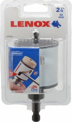 Lenox - 2-1/16" Diam, 1-1/2" Cutting Depth, Hole Saw - Bi-Metal Saw, Toothed Edge - Eagle Tool & Supply