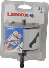 Lenox - 2-3/4" Diam, 1-1/2" Cutting Depth, Hole Saw - Bi-Metal Saw, Toothed Edge - Eagle Tool & Supply