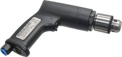 Ingersoll-Rand - 3/8" Keyed Chuck - Pistol Grip Handle, 2,100 RPM, 19 CFM, 0.5 hp, 90 psi - Eagle Tool & Supply