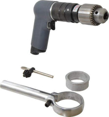 Ingersoll-Rand - 1/2" Keyed Chuck - Pistol Grip Handle, 600 RPM, 25 CFM, 0.75 hp, 90 psi - Eagle Tool & Supply