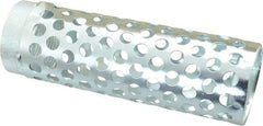 Dixon Valve & Coupling - 1-1/2" Hose, Round Hole-Long Body Strainer - Plated Steel - Eagle Tool & Supply