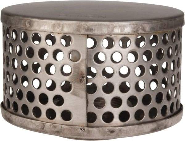 Dixon Valve & Coupling - 2" Hose, Round Hole Strainer - Stainless Steel - Eagle Tool & Supply