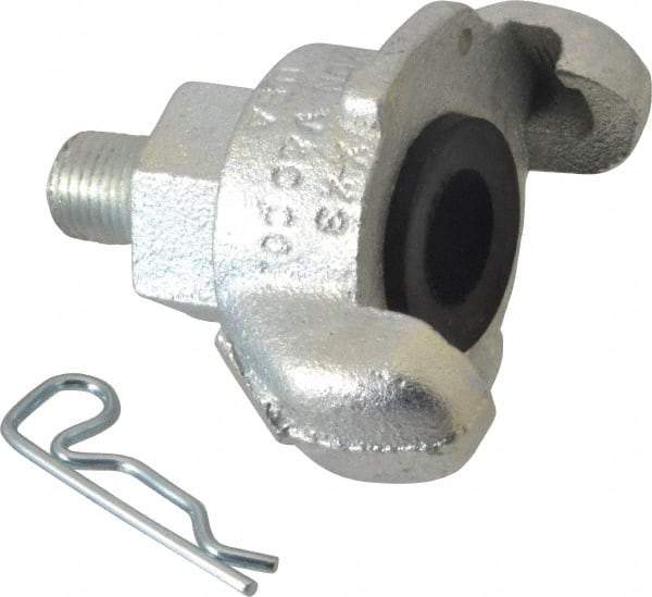 Dixon Valve & Coupling - 1/4" NPT, Universal Hose Coupling with Male NPT Ends - Malleable Iron - Eagle Tool & Supply