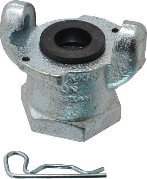 Dixon Valve & Coupling - 1" NPT, Universal Hose Coupling with Female NPT Ends - Malleable Iron - Eagle Tool & Supply