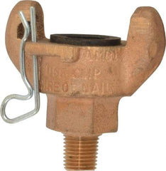 Dixon Valve & Coupling - 1/4" NPT, Universal Hose Coupling with Male NPT Ends - Brass - Eagle Tool & Supply