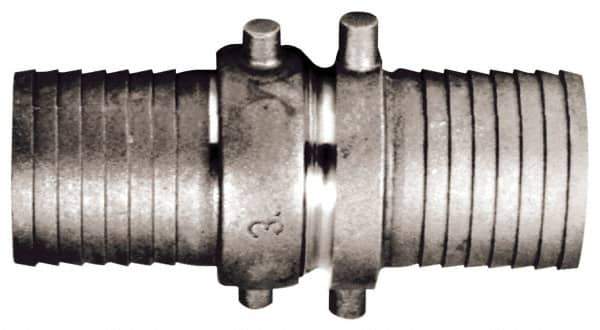 Dixon Valve & Coupling - 2-1/2" Brass Suction Complete Coupling - Short Shank - Eagle Tool & Supply