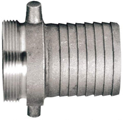 Dixon Valve & Coupling - 4" Brass Suction Male Coupling - Short Shank - Eagle Tool & Supply