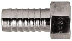 Dixon Valve & Coupling - 2" Stainless Steel Suction Female Coupling withNut - Short Shank - Eagle Tool & Supply